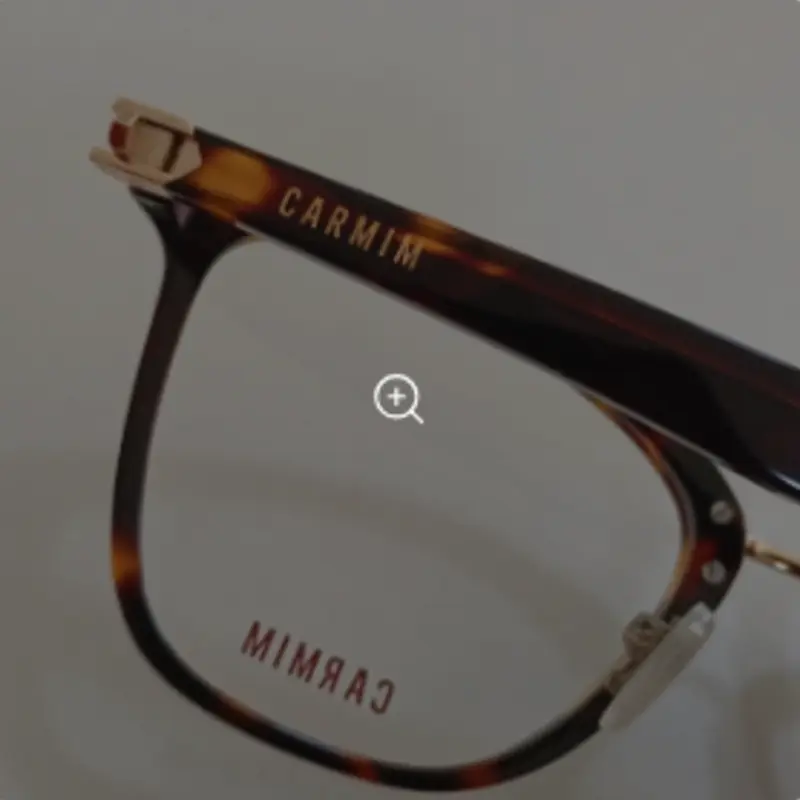 Detalhe de armação disponível na Ótica Pupila
